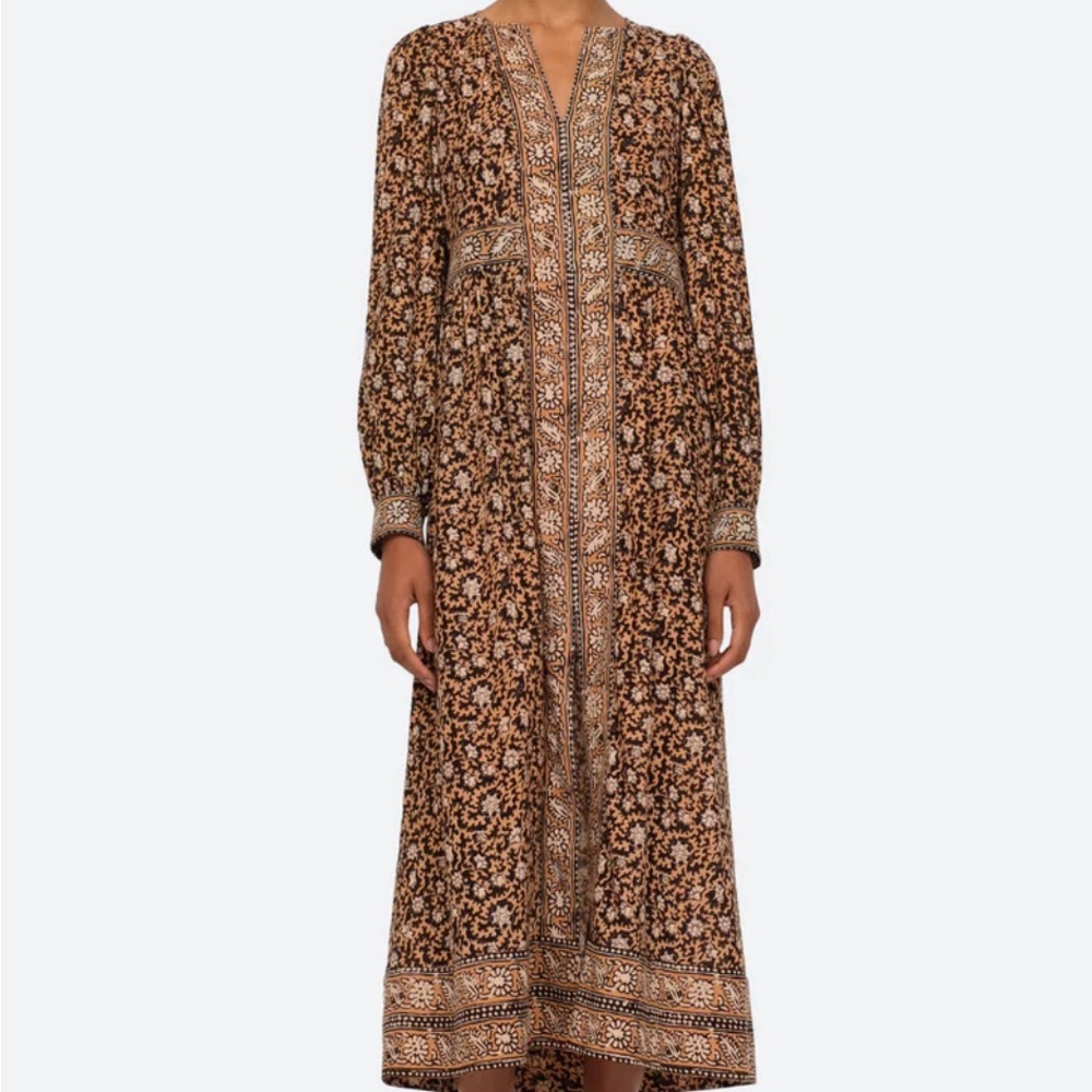Sea NY Irina Caftan Dress Size 4 NWOT